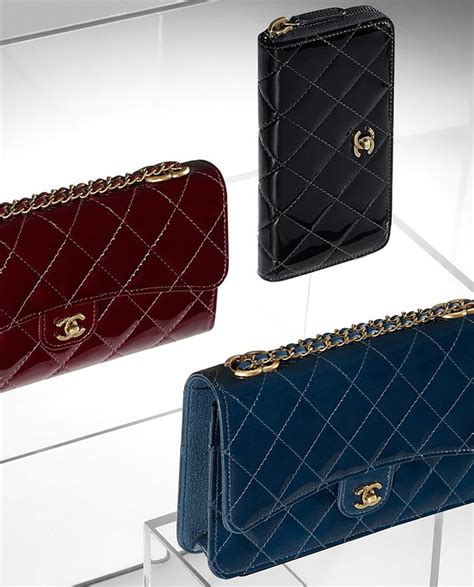 chanel patent quilted wallet on chain bragmybag|Chanel Quilted Wallet on Chain in Patent .